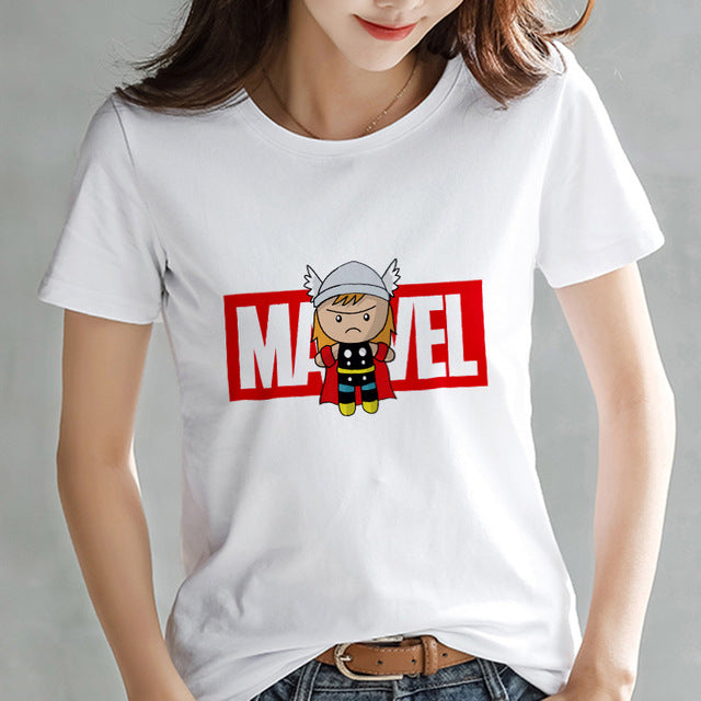 Fashion Marvel Avengers T shirt