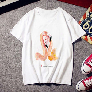 Flamingo Casual Fashion Tshirt