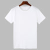 Short Sleeve O Neck White T-Shirt