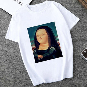 Tshirt Funny Mona Lisa
