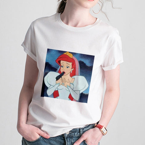 Summer Tshirt Snow White Fun Fashion