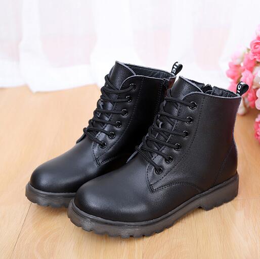Spring Children boots Genuine leather